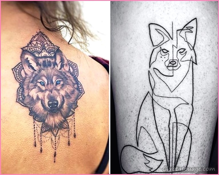 Modèles de tatouages d'animaux faciles